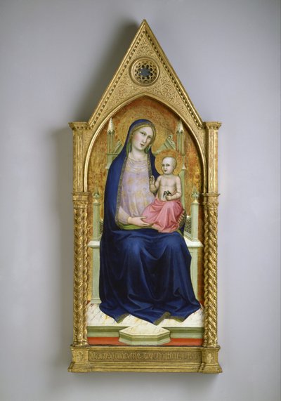 Madonna Enthroned by Lorenzo Monaco